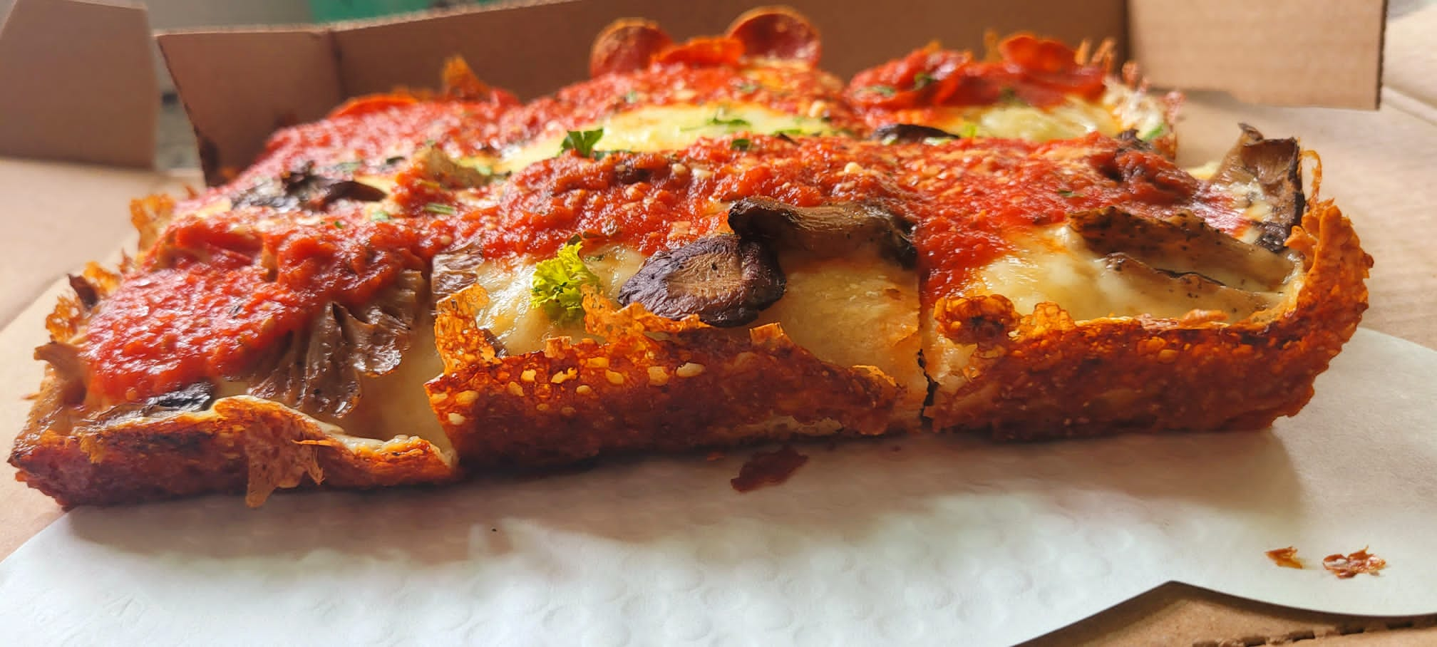 Detroit Style Pizza Pittsburgh