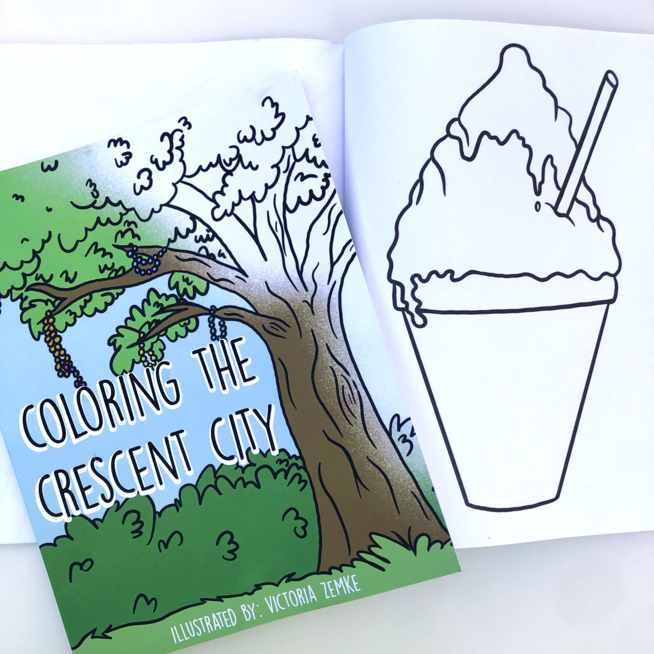 New Orleans Coloring Books 
