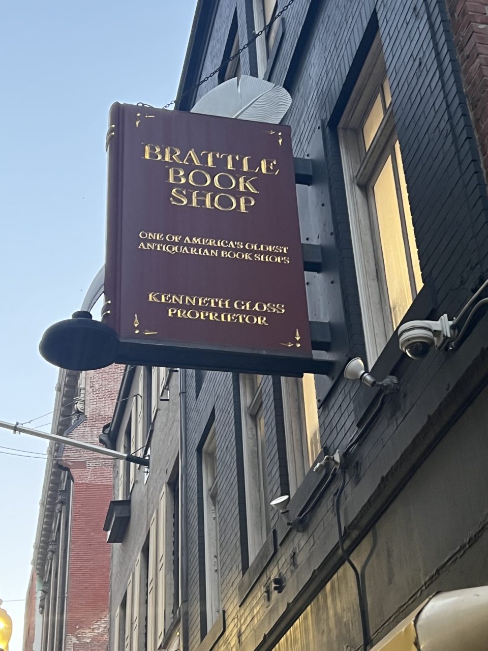 Brattle Book Shop in Boston 