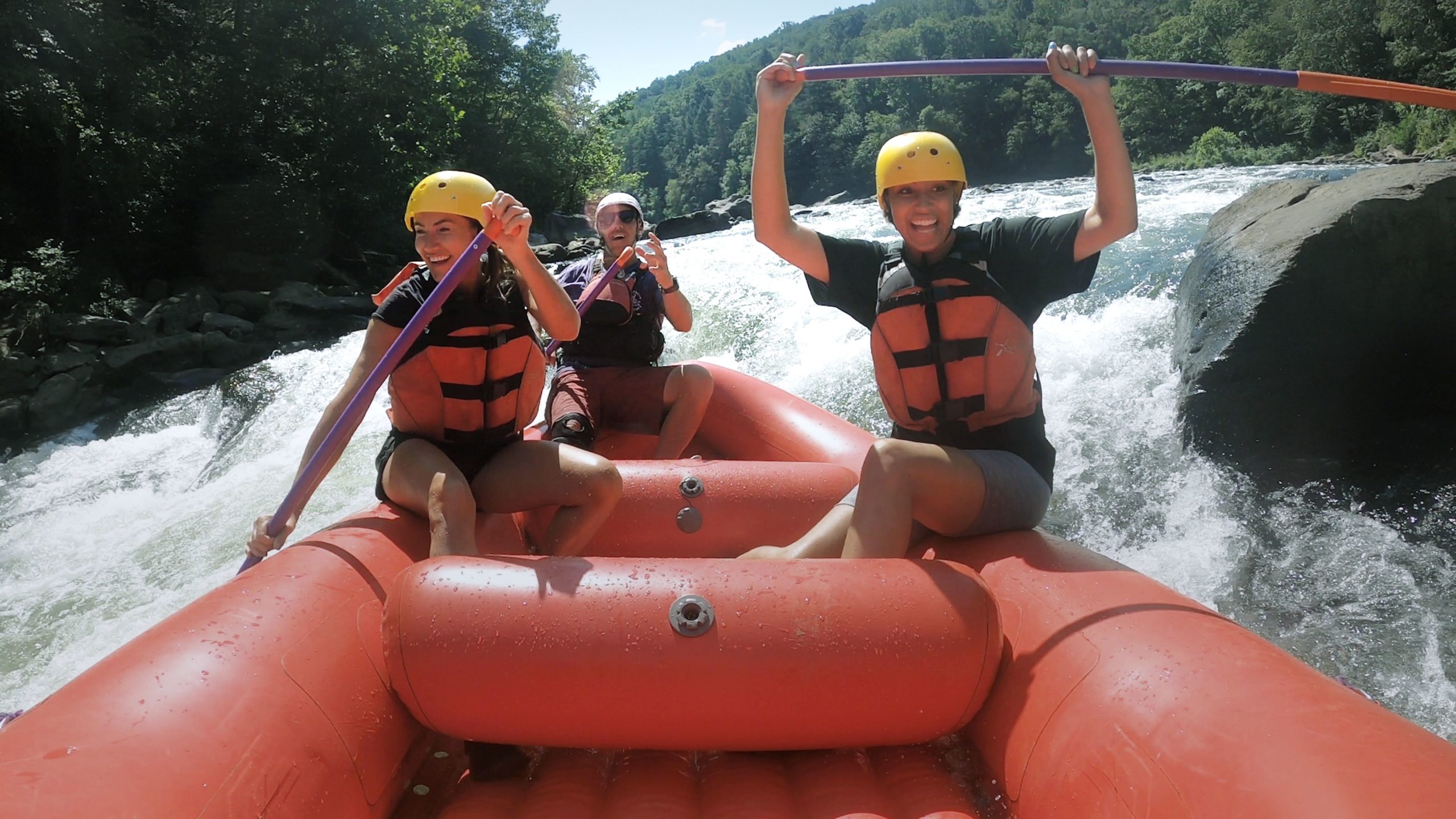Finding-adventure-white-water-raft