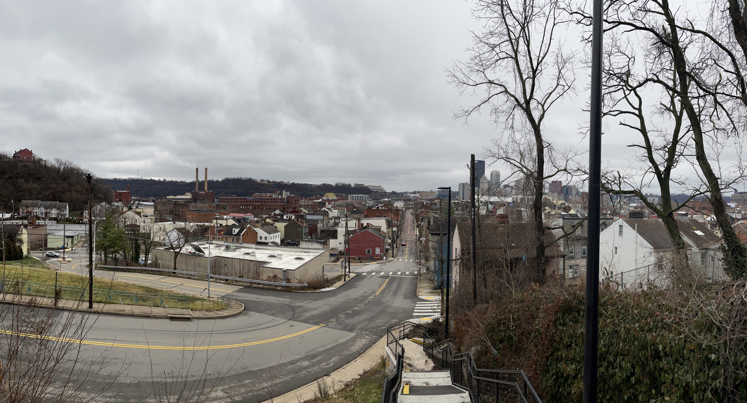 Vista St panorama