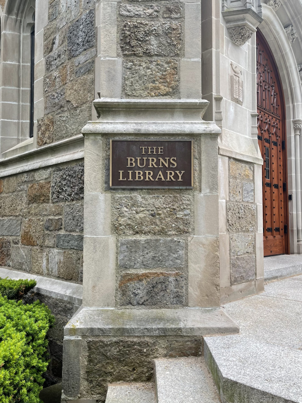 burns library boston