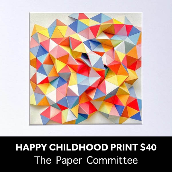 Happy Childhood Print The Paper Committee