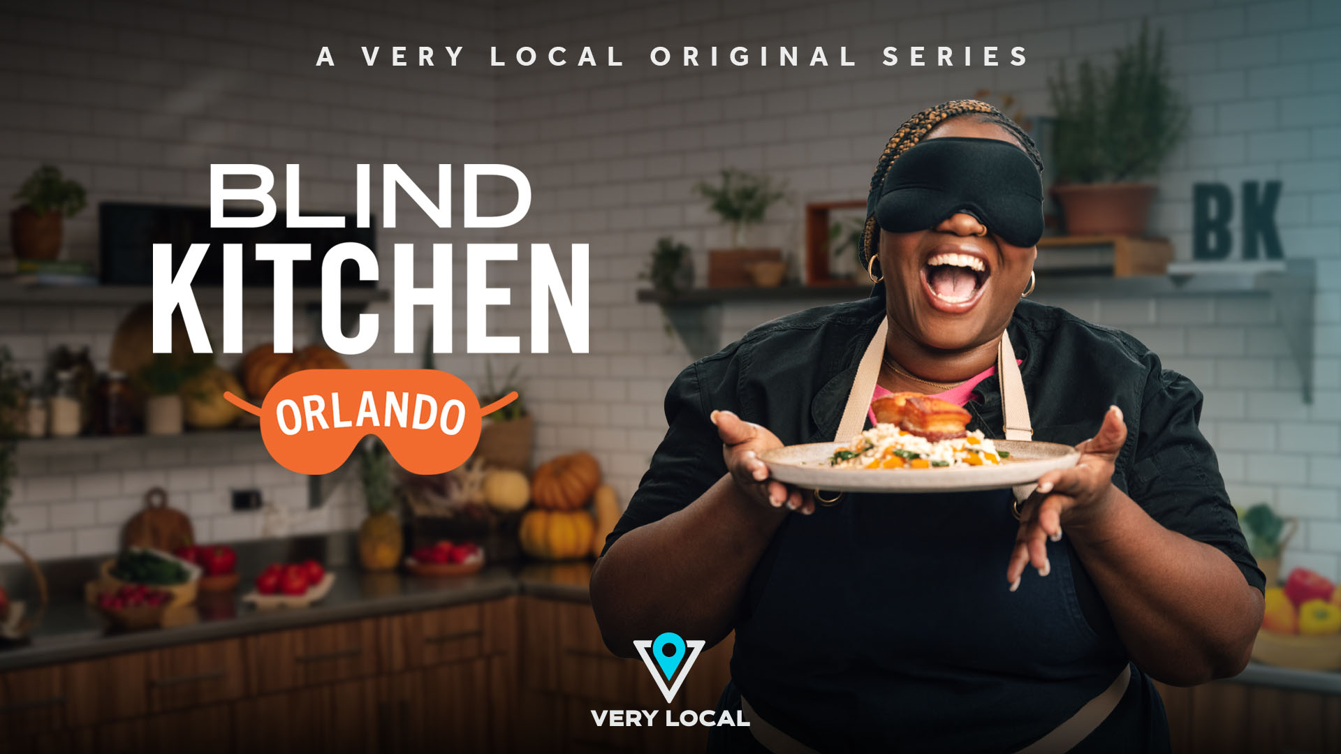 Stream the all new Very Local Original Series, Blind Kitchen Orlando premiering on October 11th. 