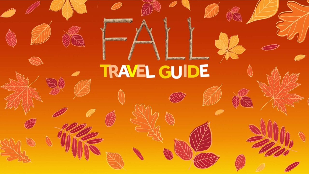 Fall Travel Guide Webpage Graphic