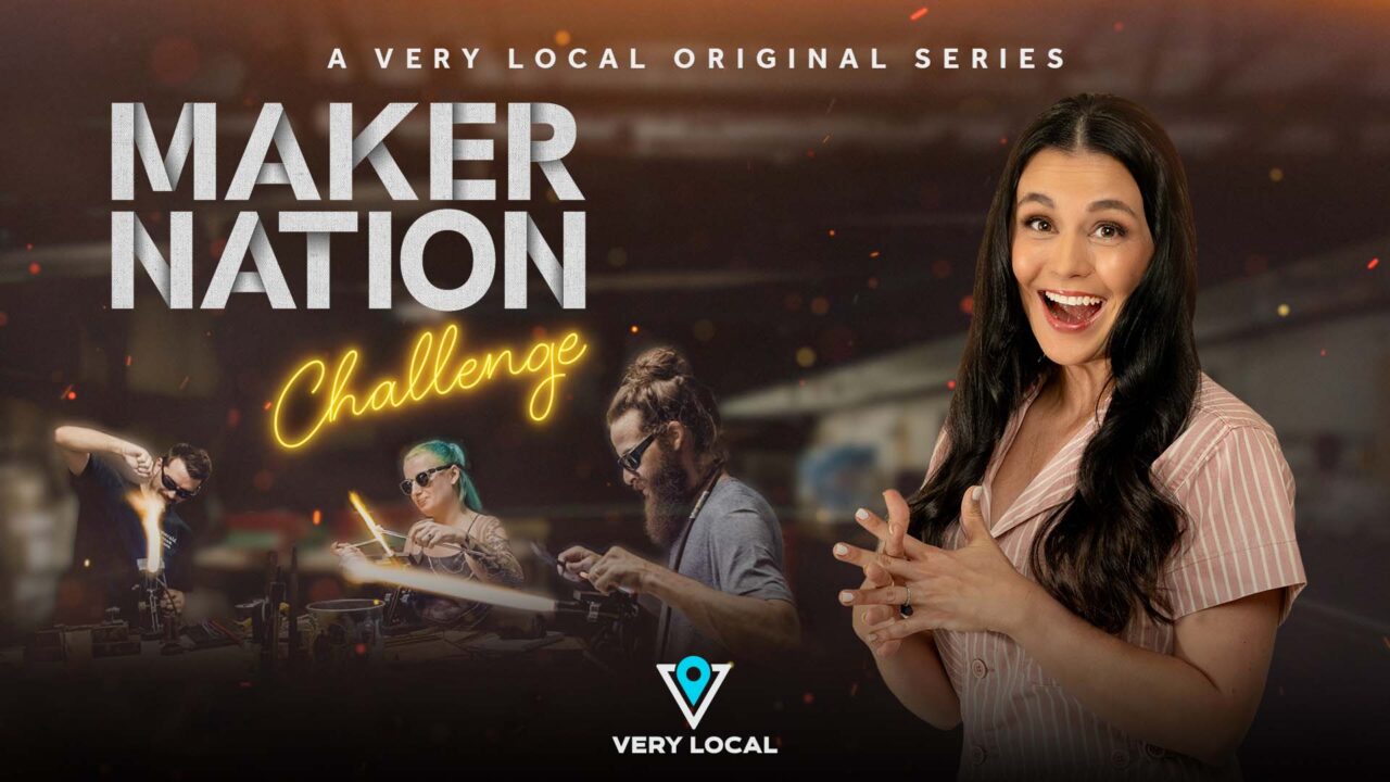 MakerNationChallenge_S1_KA_Compressed host Ashley Adams will go across the country and find talented artists to challenge them in creating their best work within four hours, winning money toward their profession