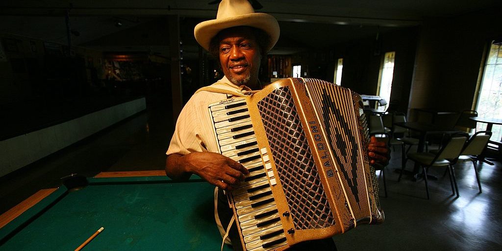 LAFAYETTE, LOUISIANA, USA, 08JAN2008 -  Sydney 'Sido' Joseph Williams, Jr., runs a zydeco dance hall and manages a couple zydeco bands. A new grammy category will recognize zydeco and cajun music.  (Photo by Melanie Stetson Freeman /The Christian Science Monitor via Getty Images)