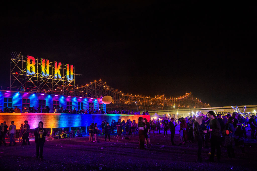 NEW ORLEANS, LA - MARCH 10:  Atmosphere during BUKU Music + Art Project at Mardi Gras World on March 10, 2018 in New Orleans, Louisiana.  (Photo by Erika Goldring/Getty Images)