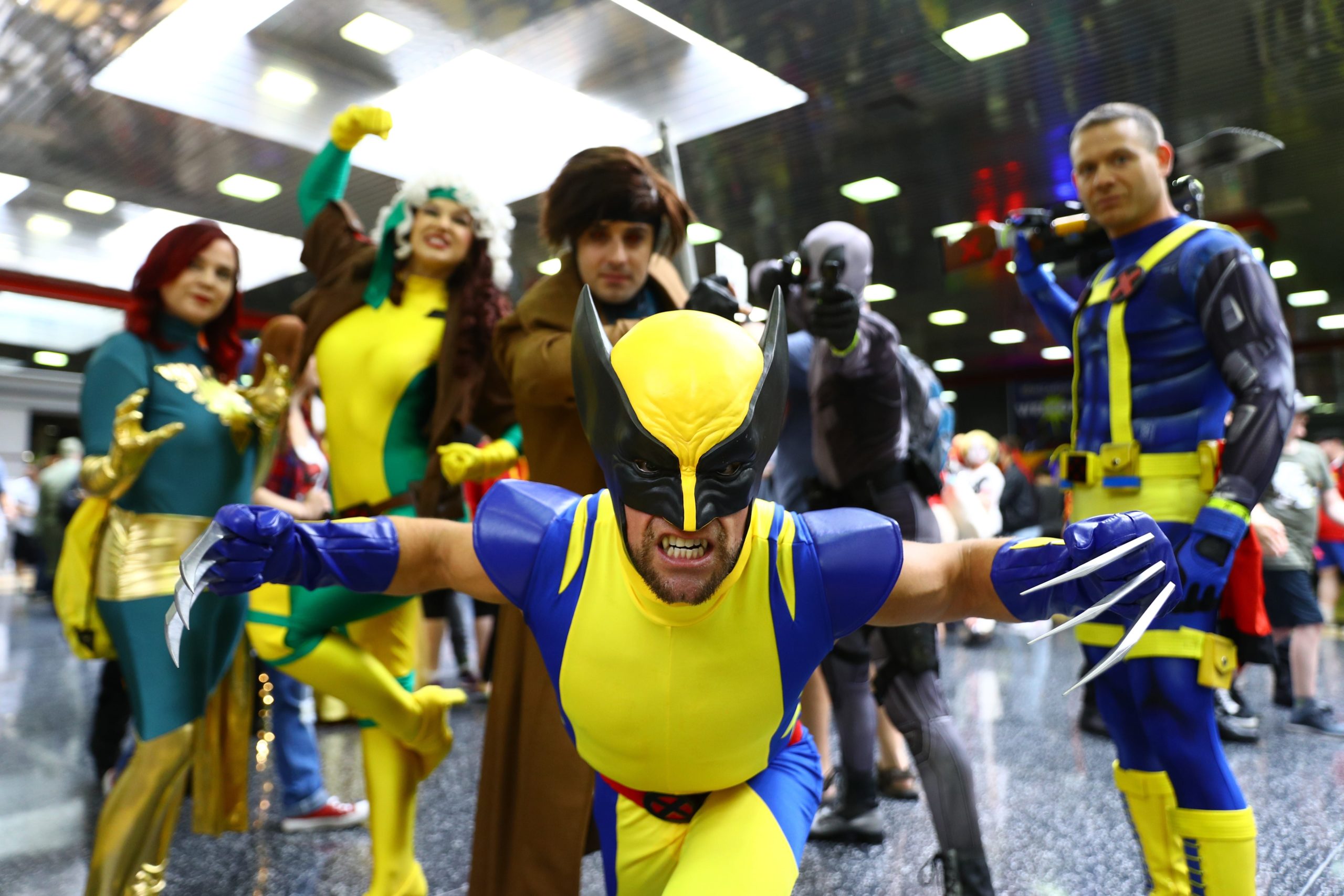 CHICAGO, USA - AUGUST 26: People attend Wizard World Comic Con Fair with their costumes at Donald E. Stephens Congress Center in Chicago, United States on August 26, 2017. (Photo by Bilgin S. Sasmaz/Anadolu Agency/Getty Images)