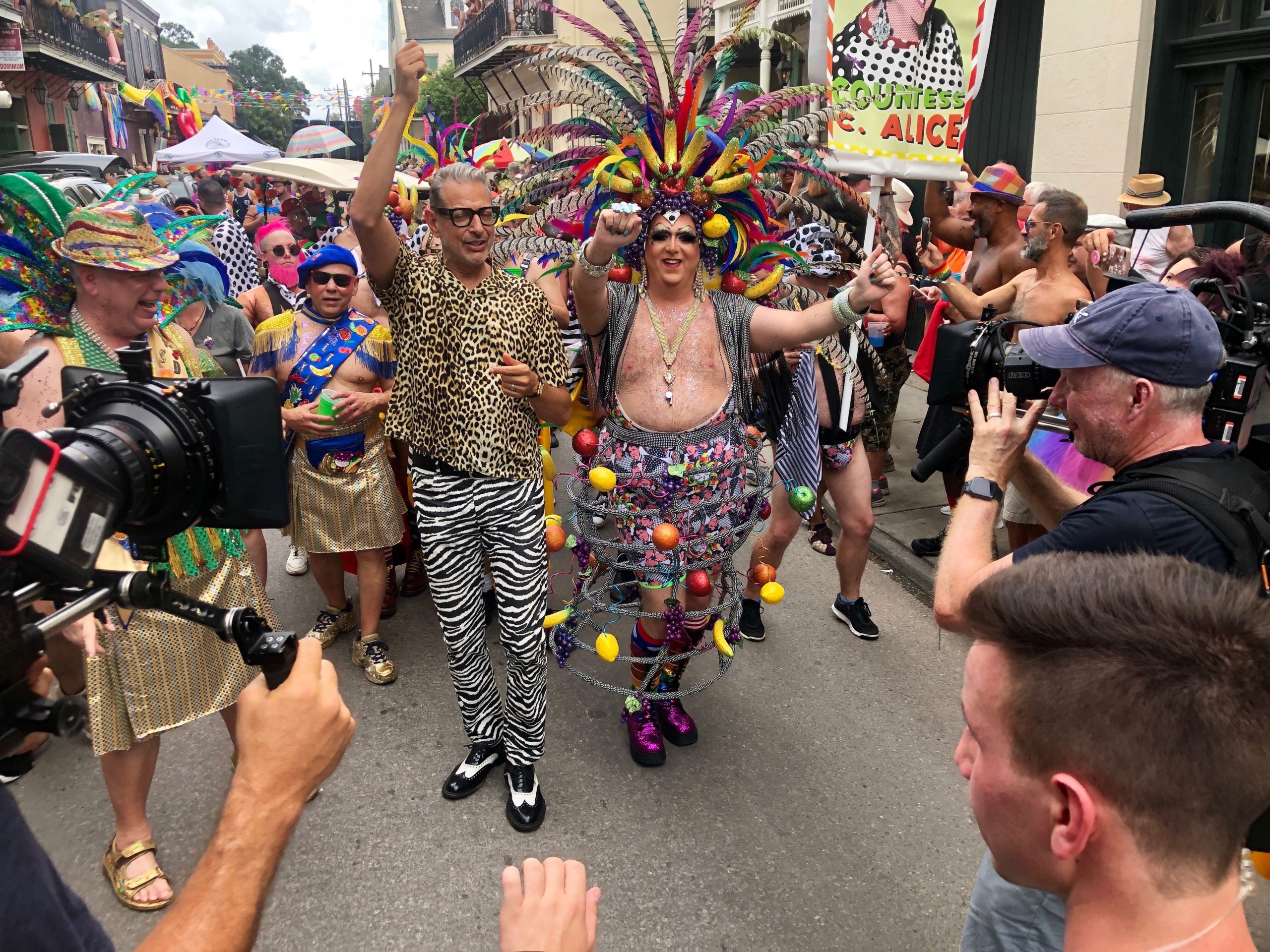 Jeff Goldblum at Decadence