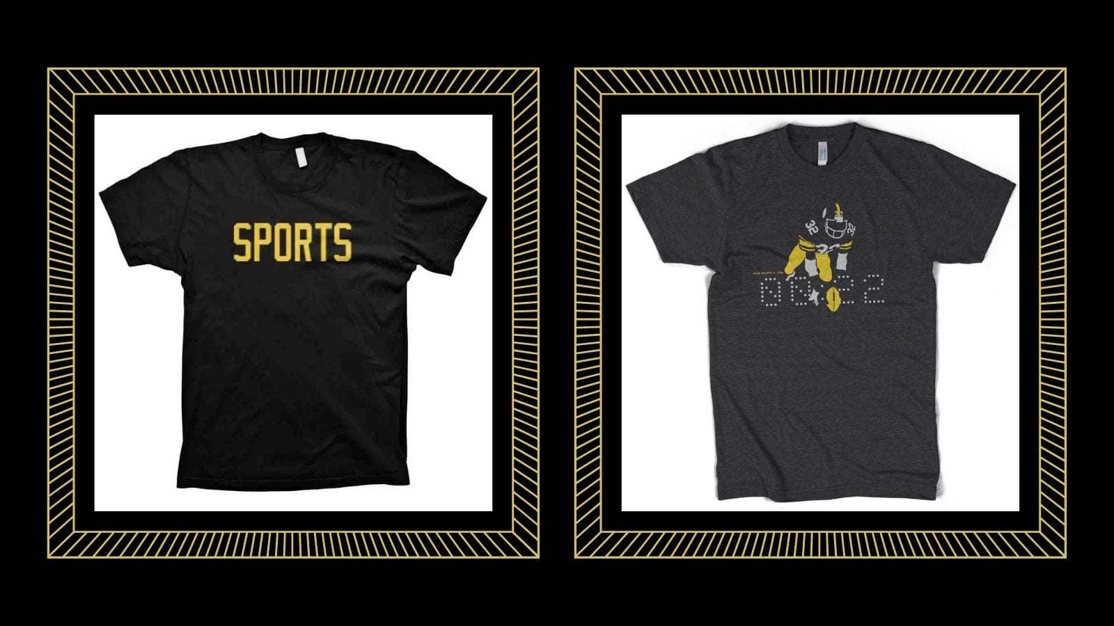 HereWeGo The best black & gold gear you can buy from local businesses
