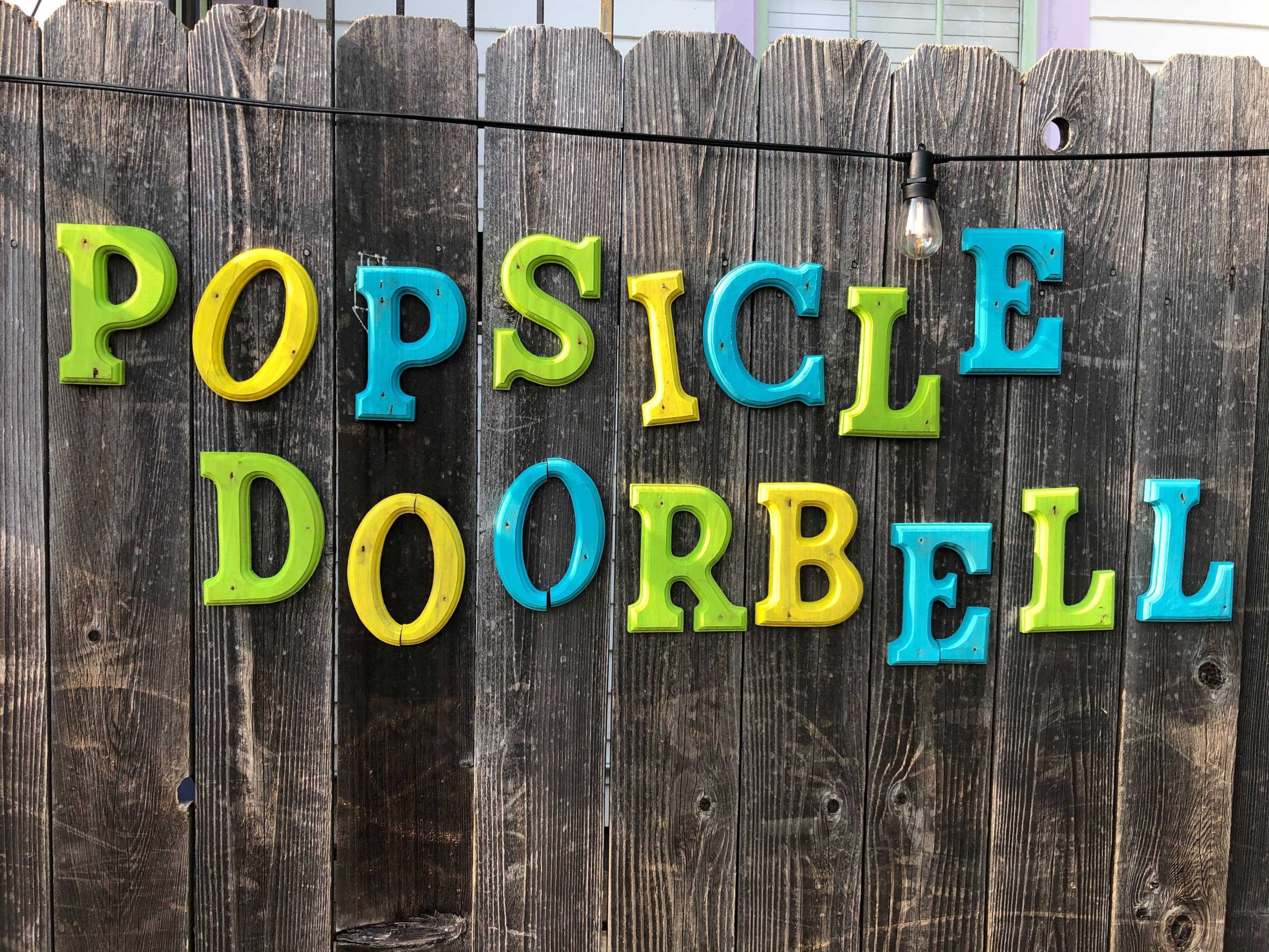 popsicle doorbell