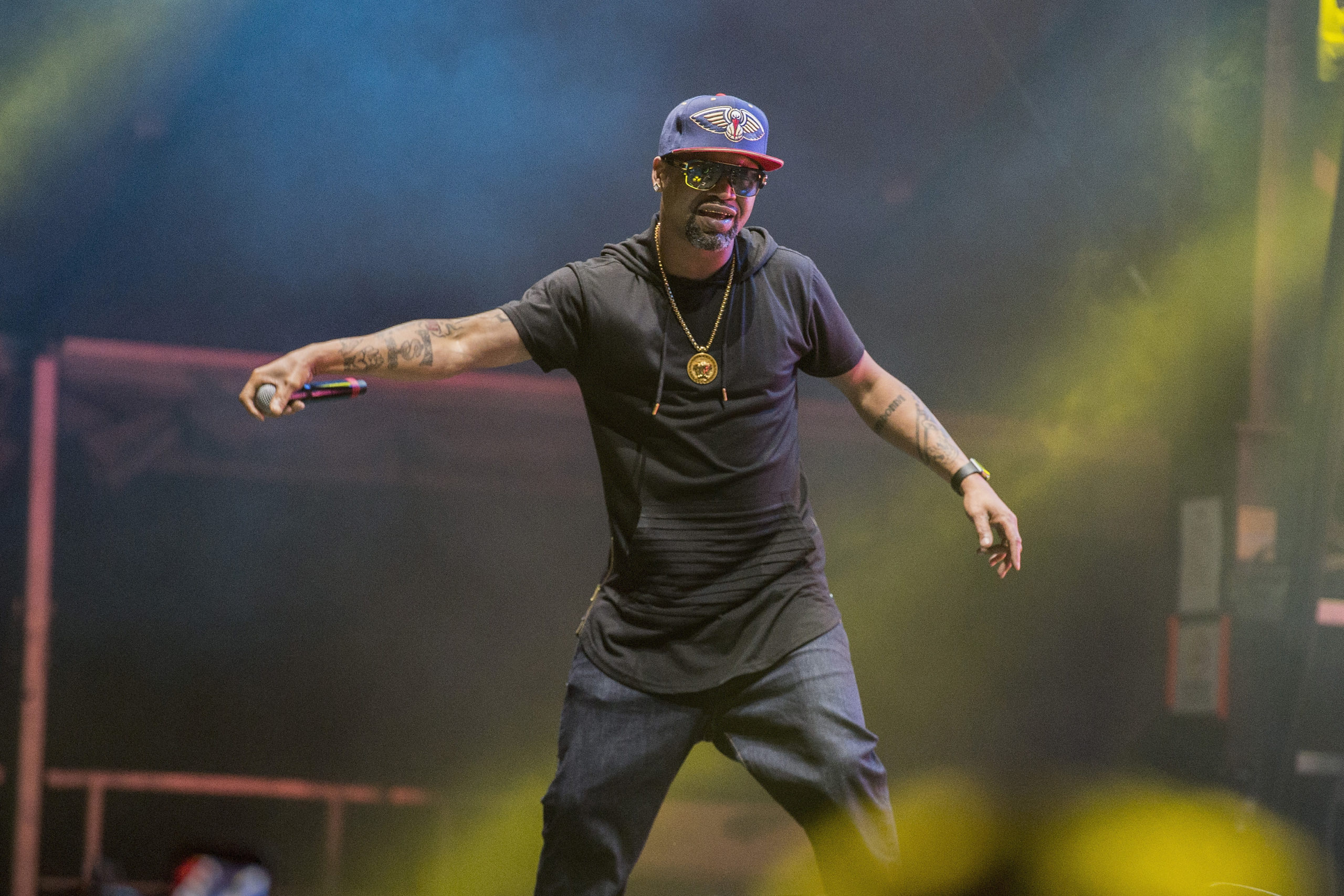 NEW ORLEANS, LA - MARCH 10:  Juvenile performs during BUKU Music + Arts Project on March 10, 2017 in New Orleans, Louisiana.  (Photo by Erika Goldring/Getty Images)