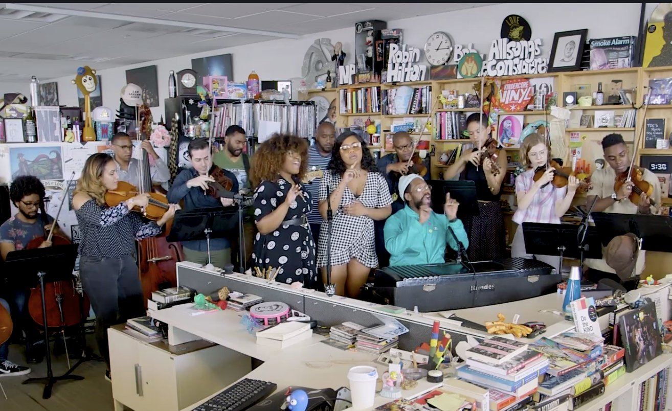 PJ Morton Tiny Desk Concert screenshot