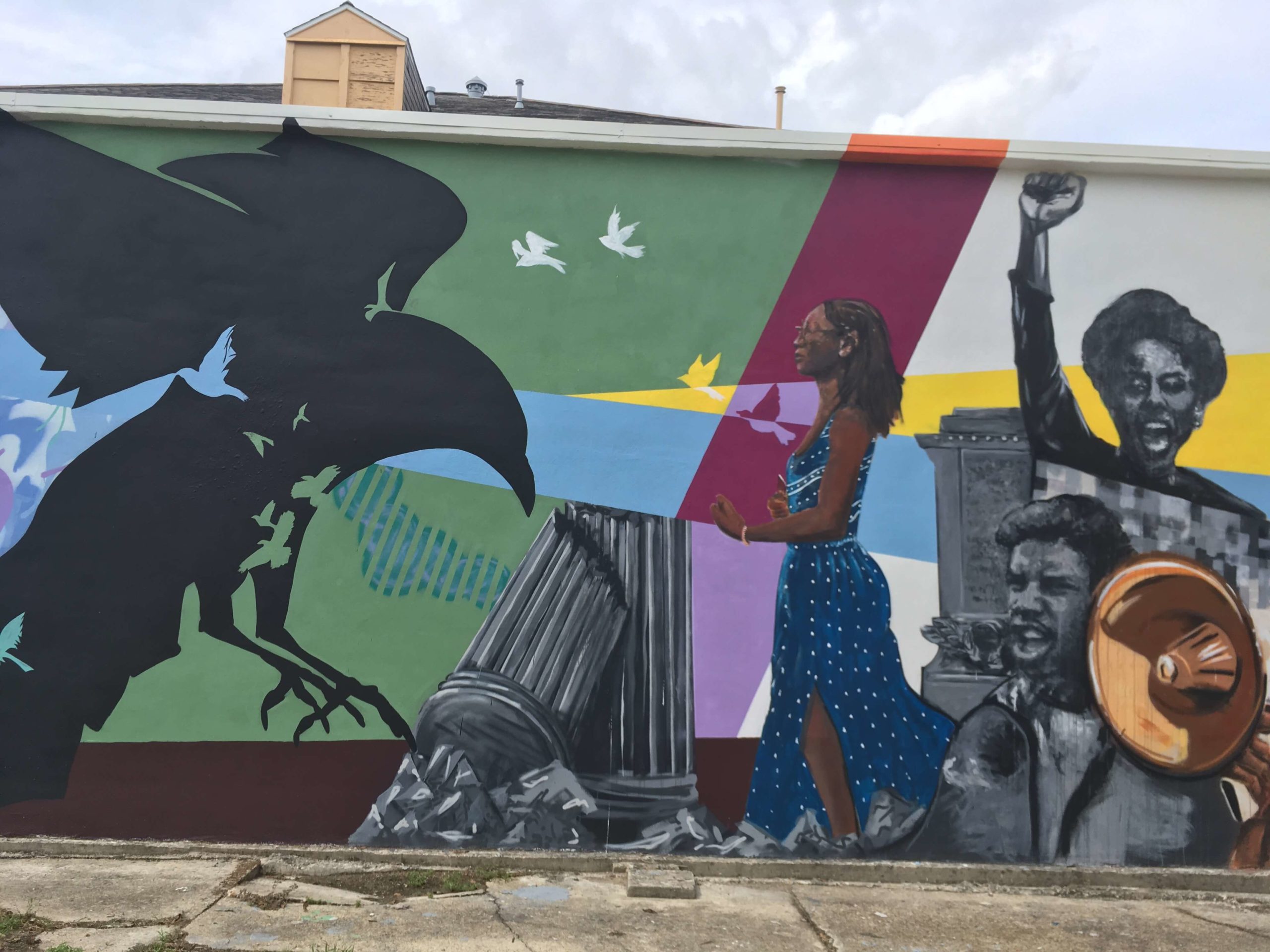 Homer Plessy Way Mural