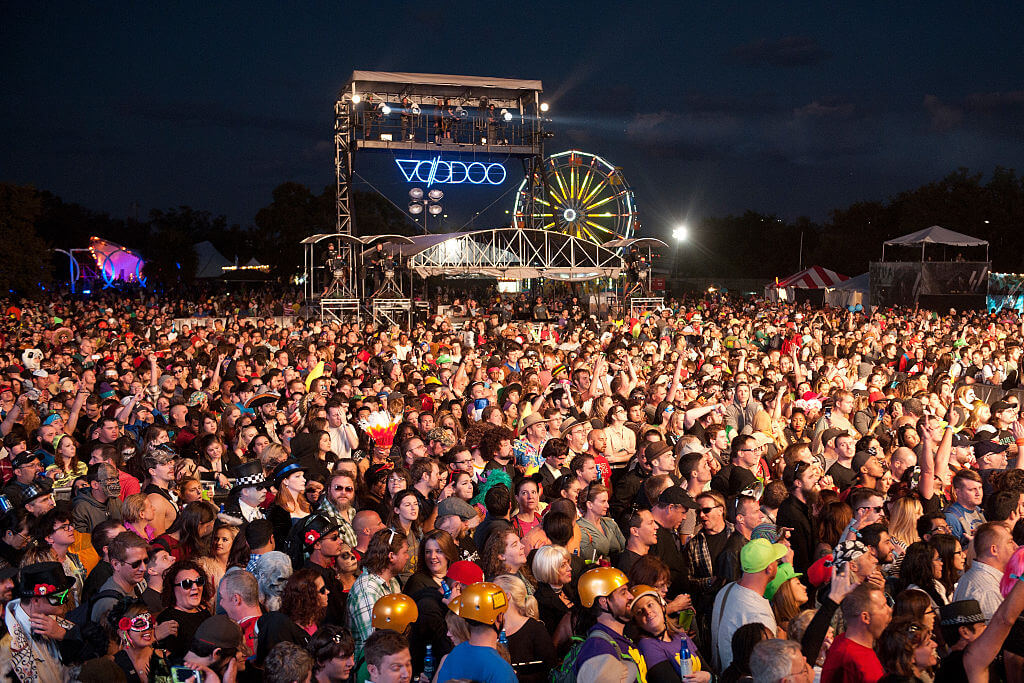 NEW ORLEANS, LA - OCTOBER 31:  Atmosphere during Voodoo Fest at New Orleans City Park on October 31, 2014 in New Orleans, Louisiana.  (Photo by Erika Goldring/WireImage)