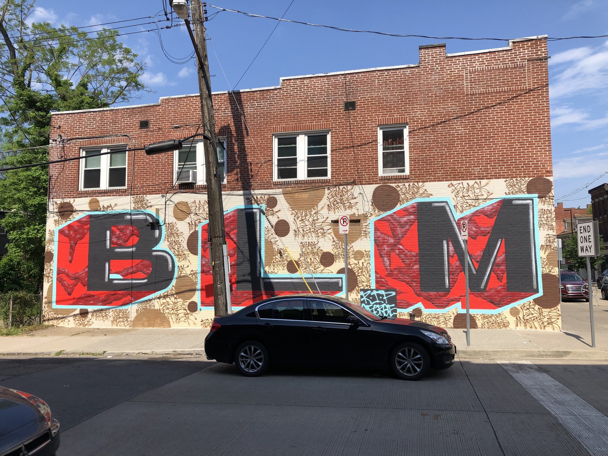 B L M Mural Garfield