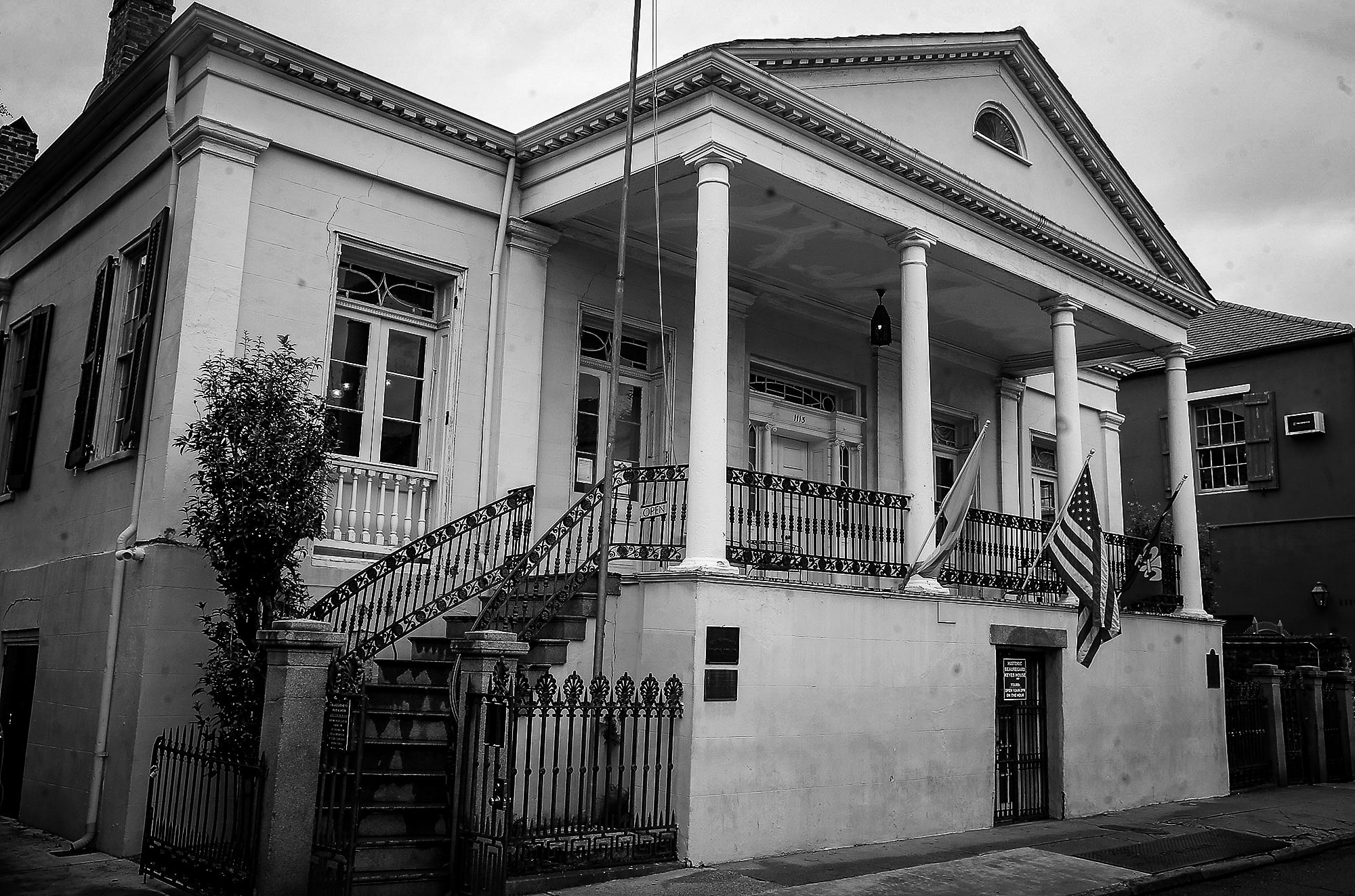 The Beauregard-Keyes House, home to a variety of ghosts. (Photo by Michael DeMocker)