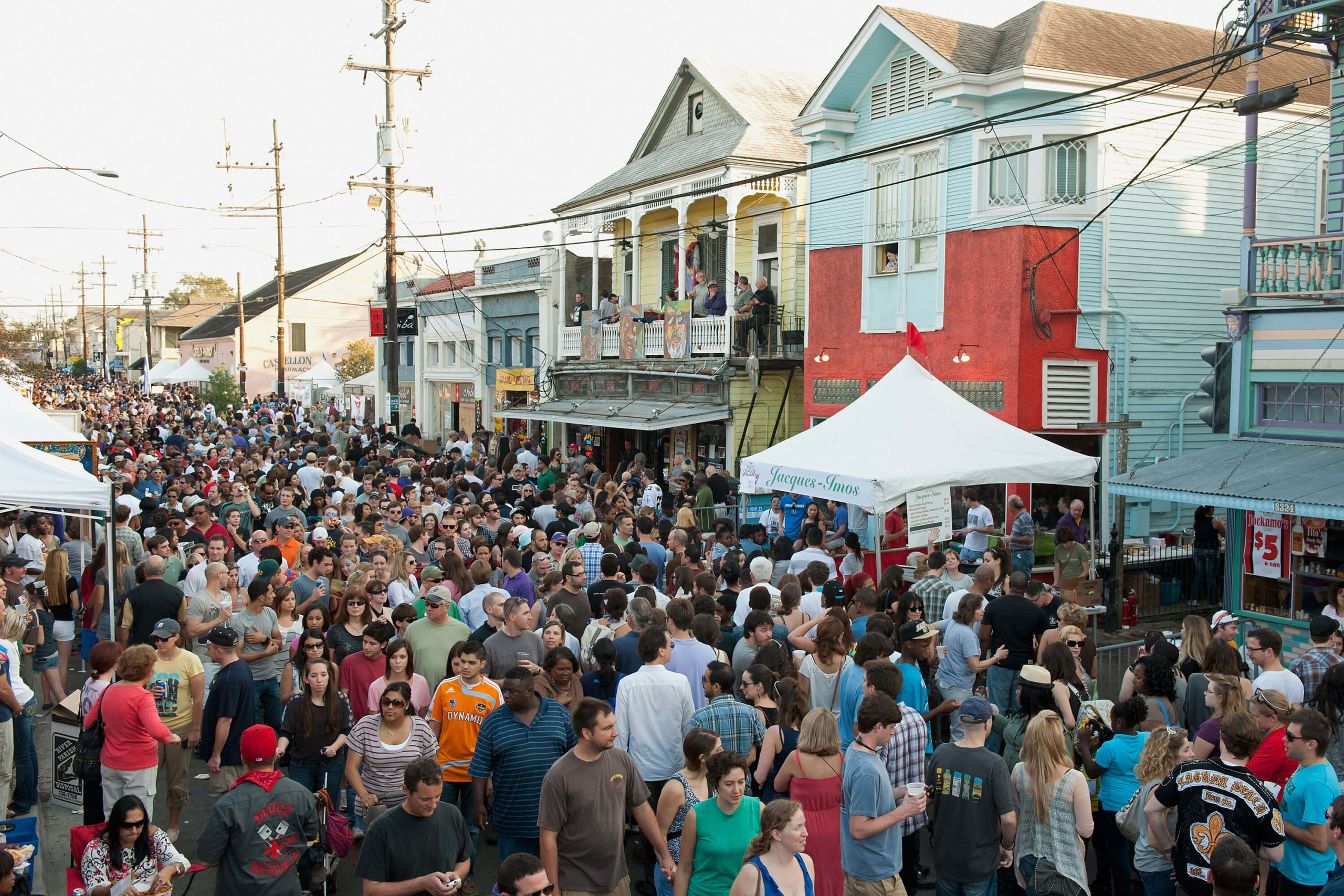 NEW ORLEANS, LA - NOVEMBER 20:  Atmosphere at the 2011 Oak Street Po-Boy Festival at Oak Street at South Carrollton on November 20, 2011 in New Orleans, Louisiana.  (Photo by Erika Goldring/Getty Images)