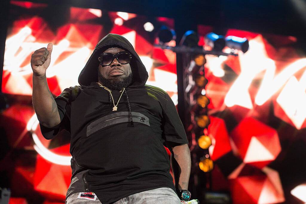 NEW ORLEANS, LA - AUGUST 28:  Rapper 5th Ward Weebie performs during Lil Weezyana Festival at Champions Square on August 28, 2015 in New Orleans, Louisiana.  (Photo by Erika Goldring/Getty Images)