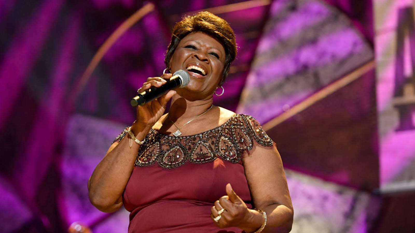  Irma Thomas performs onstage during the 2018 Americana Music Honors and Awards at Ryman Auditorium on September 12, 2018 in Nashville, Tennessee. (Photo by Erika Goldring/Getty Images for Americana Music Association)