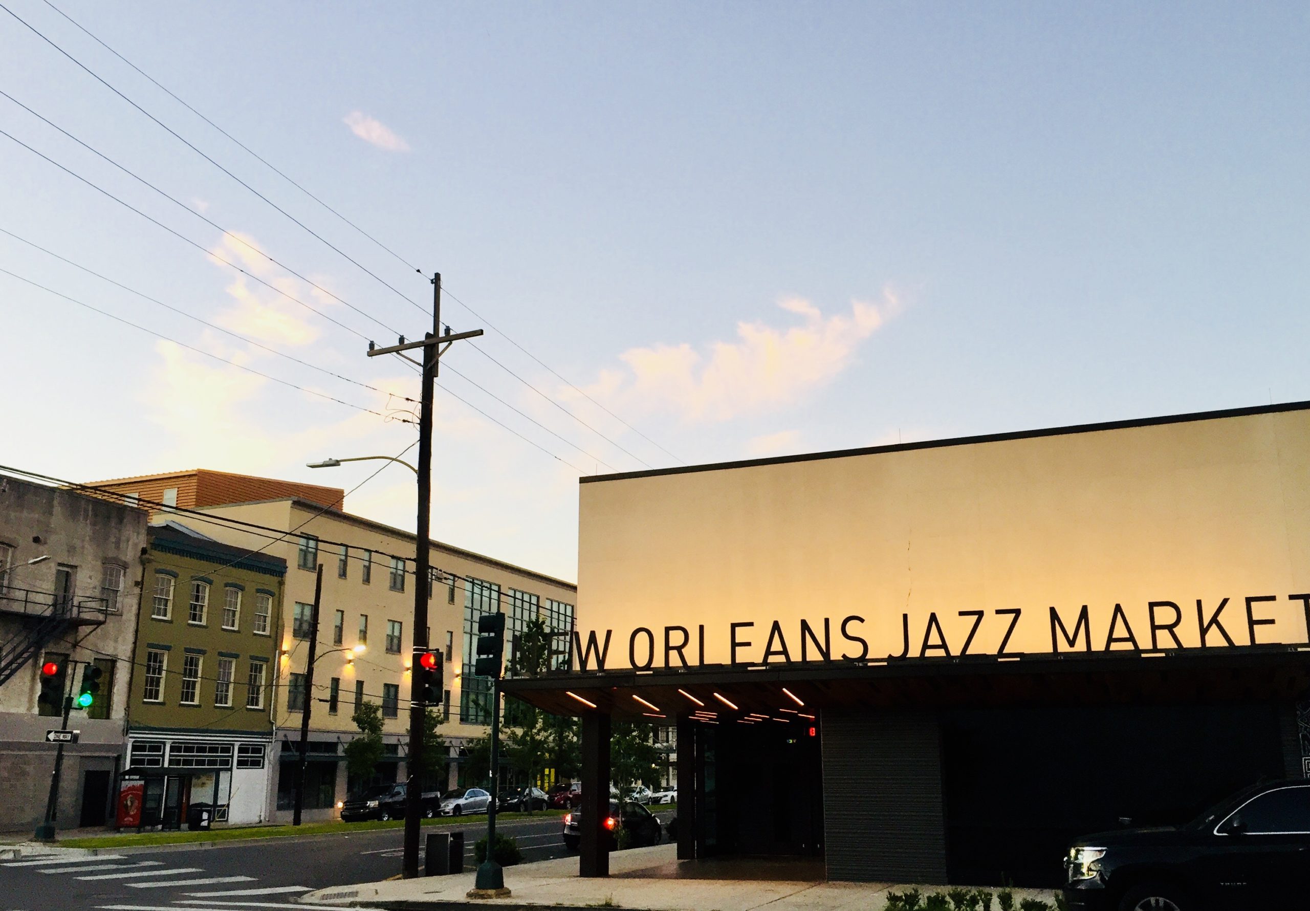 You can check out live music or important seminars and events at the New Orleans Jazz Market.