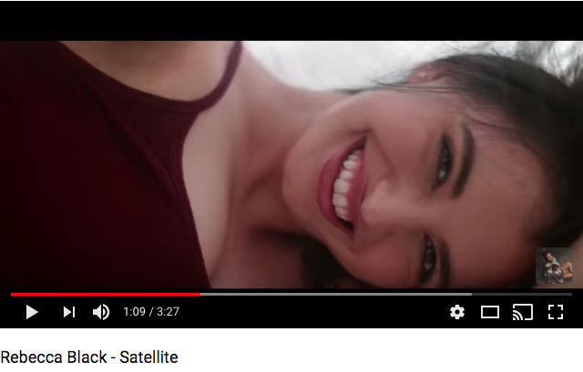 Rebecca Black Satellite YouTube