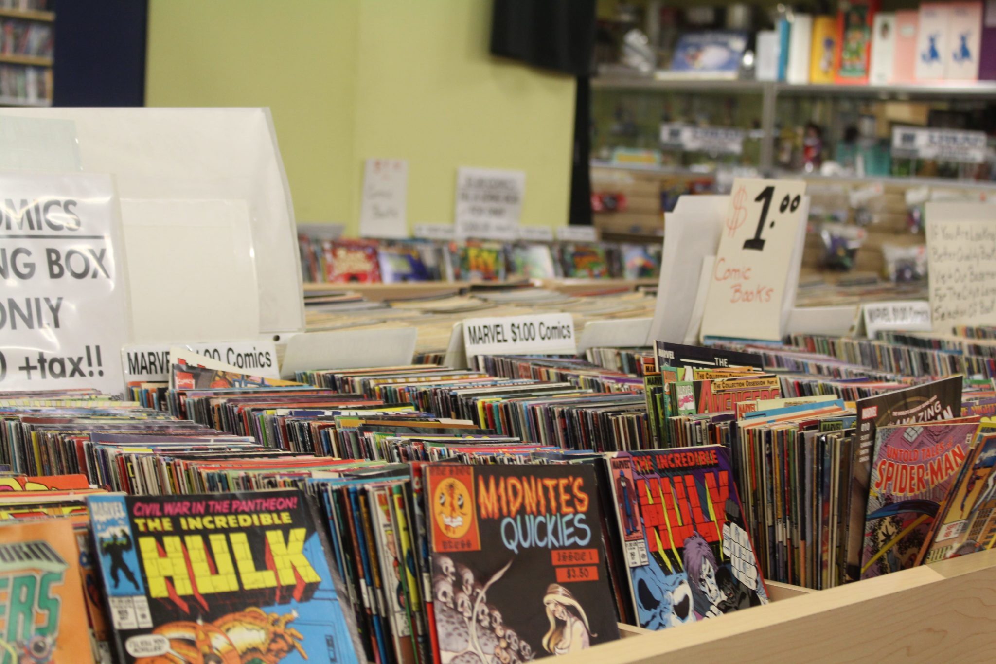 Guide to Pittsburgh Comic Book Stores & Comic Artists - Selling Comics To A Comic Book Store