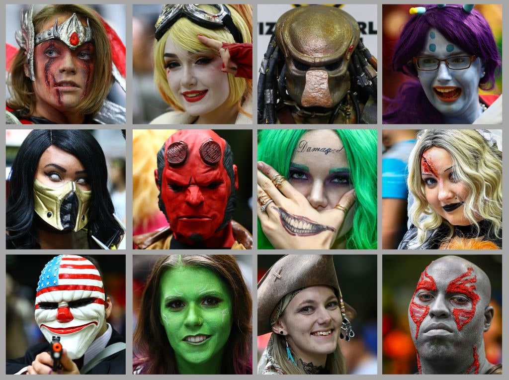 CHICAGO, USA - AUGUST 26: People attend Wizard World Comic Con Fair with their costumes at Donald E. Stephens Congress Center in Chicago, United States on August 26, 2017. (Photo by Bilgin S. Sasmaz/Anadolu Agency/Getty Images)